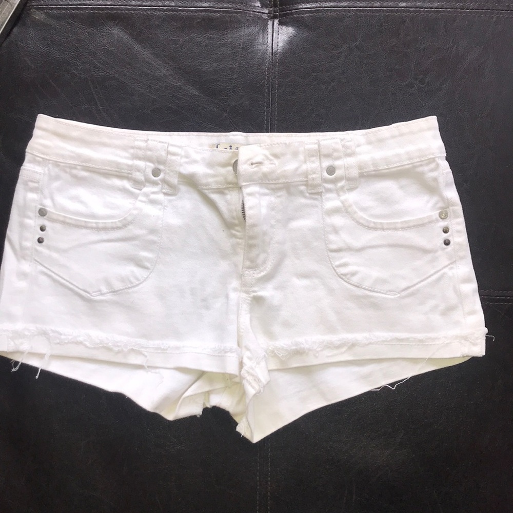 White shorts